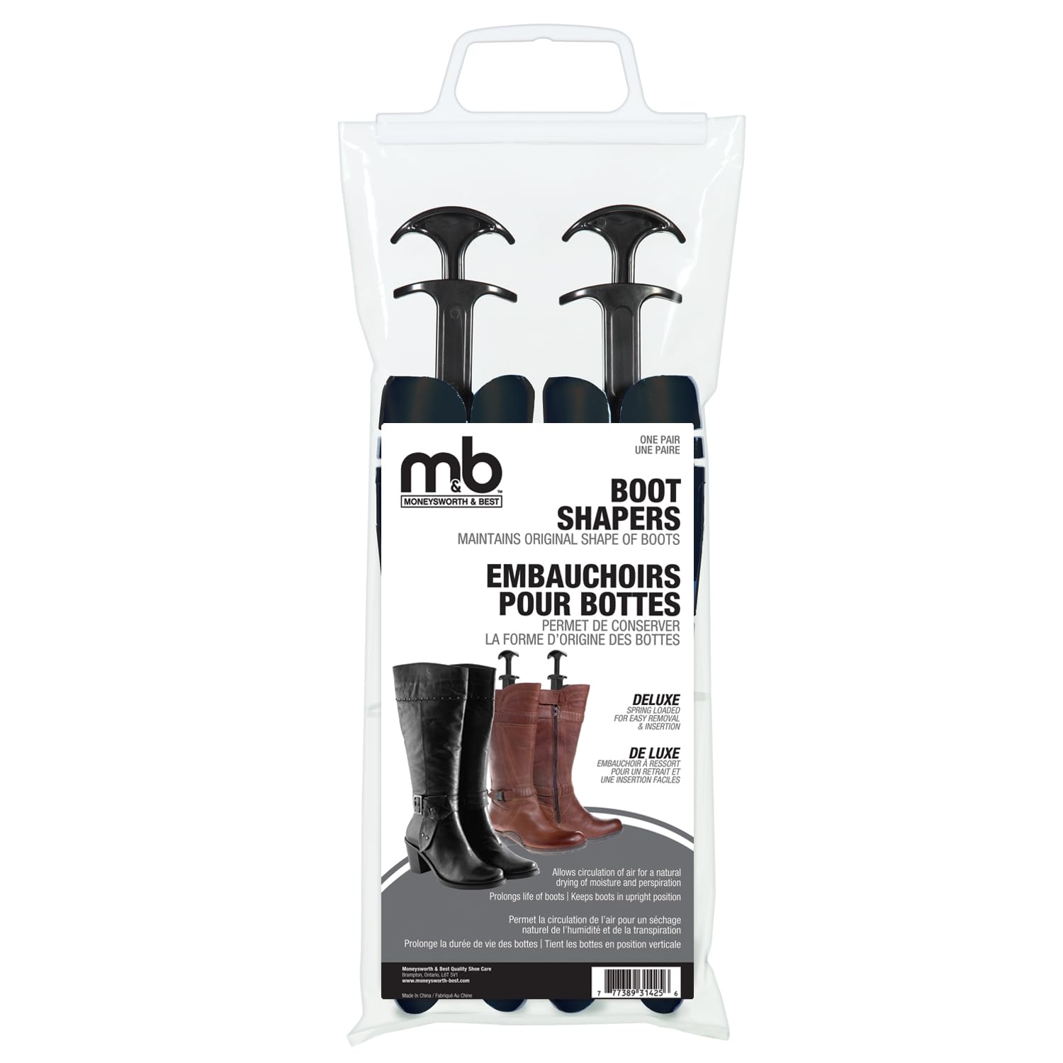 Moneysworth & BestBoot Shaper (Black)