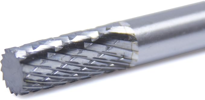 Fresa cilíndrica de carburo doble corte Benchmark Abrasives miniatura 2
