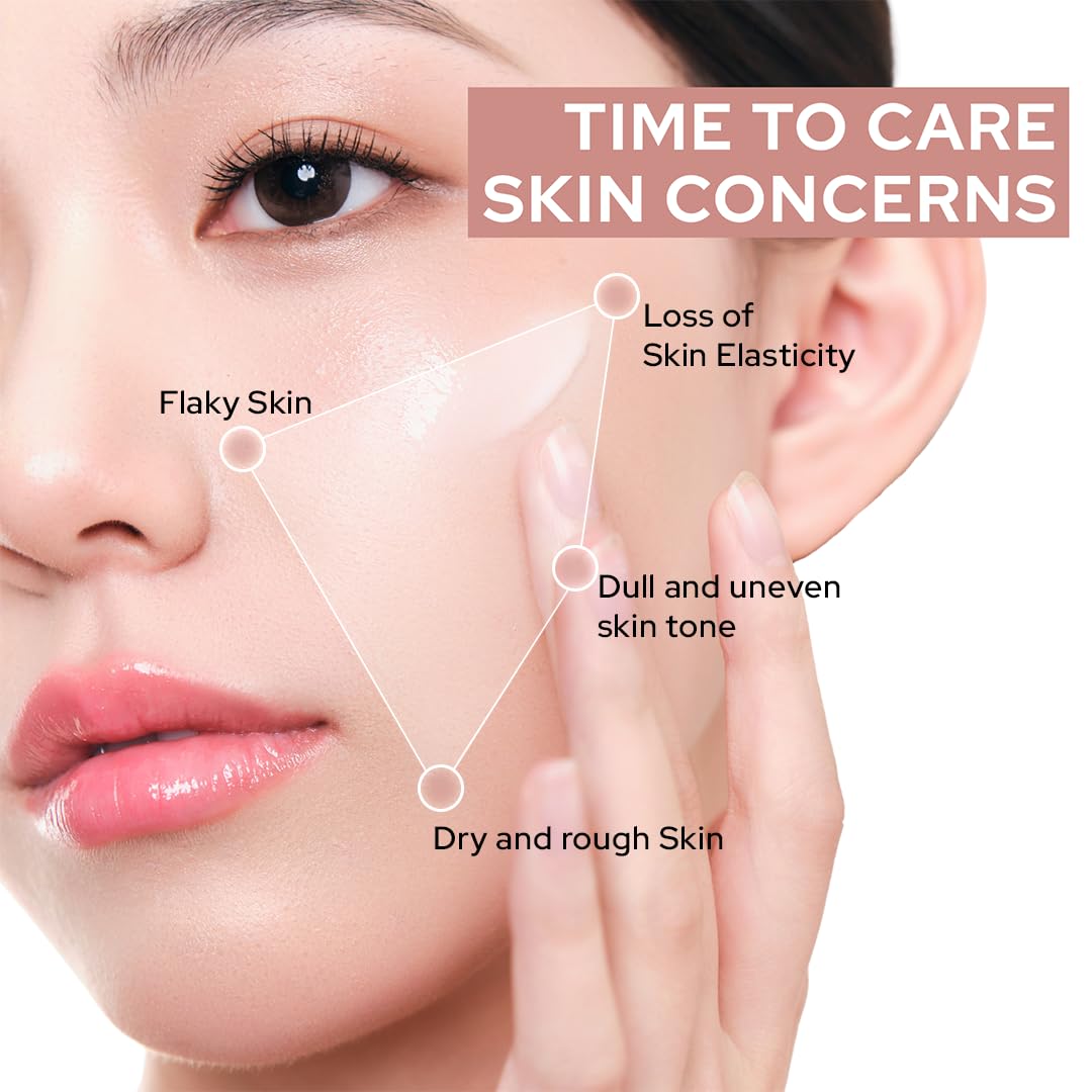 Luminous Collagen Mask | Elasticity Targeting & Radiant Care & Tone Up | Wrapping Peel Off Mask - Glass Skin | Korean Skincare | 65g / 2.29 oz.