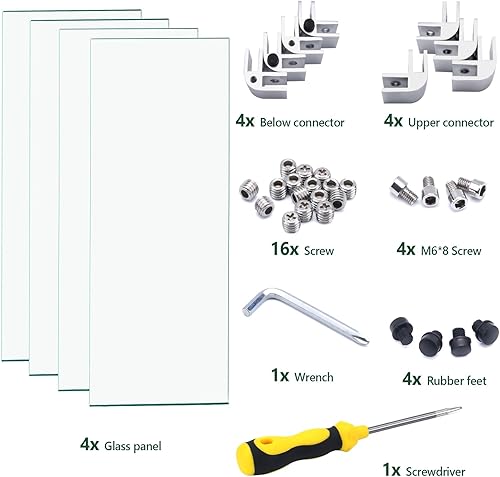 Miniatura 10 de vchin Protector de viento para fogata, protector de viento de vidrio de 29 x 13 pulgadas para mesa cuadrada de hoguera. Hecho de vidrio templado