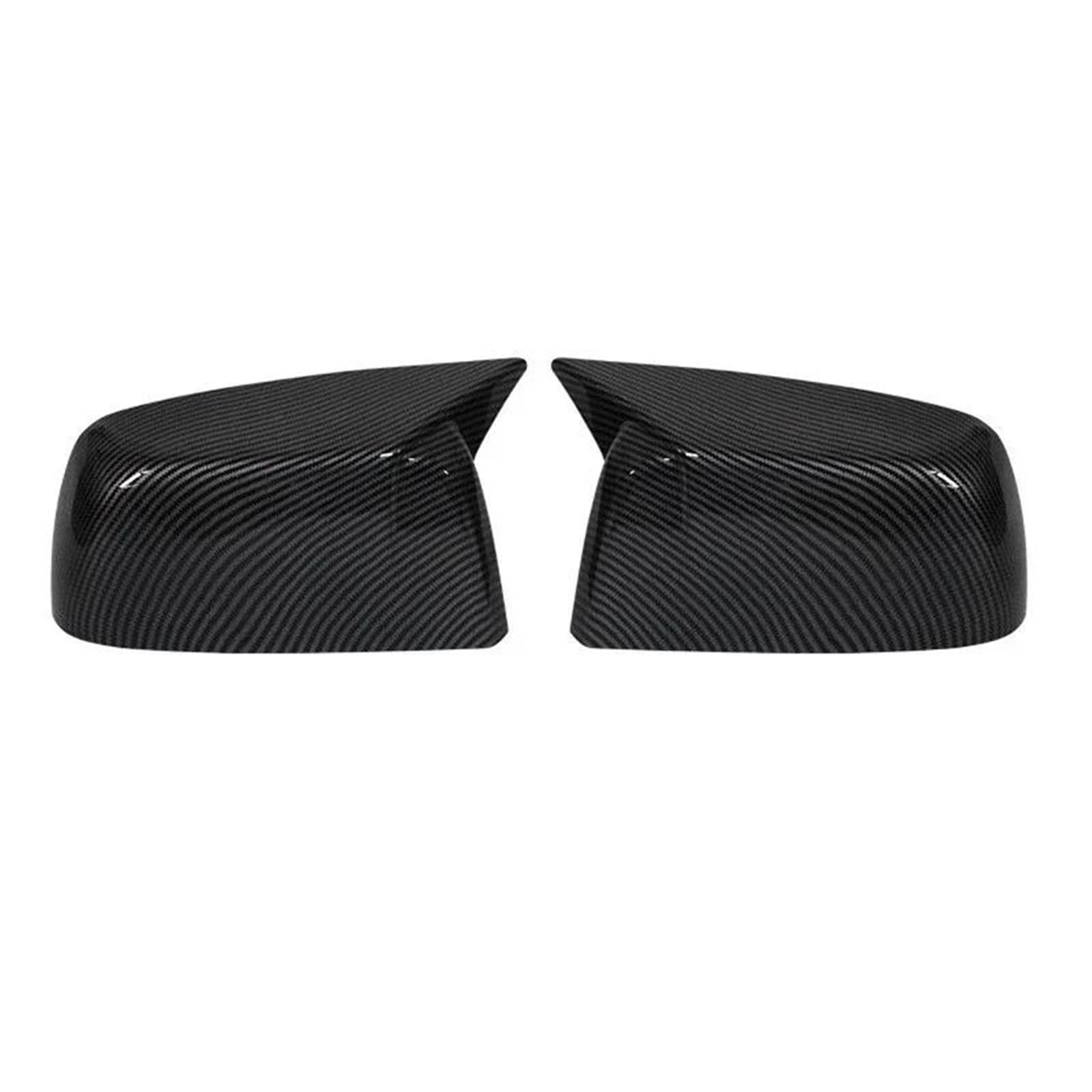 Car Wing Mirror Covers for Chevy for Colorado 2015-2022 Car Sticker Rearview Side Mirror Cover Wing Cap Exterior Door Case Trim Carbon Fiber Look MNGNCBXWK(Carbon)
