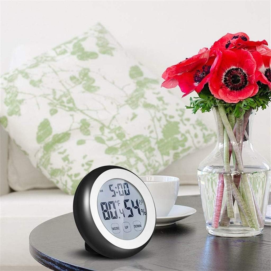 Room Thermometer Premium Large Wall Thermometer-Hygrometer Indoor Outdoor for Patio (Blue)