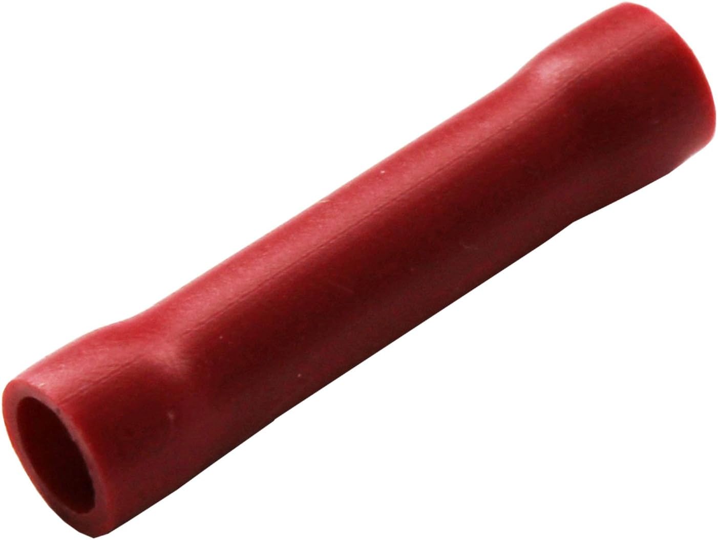 All Trade Direct 20 x Red Butt Joiners Insulated Wire Connector