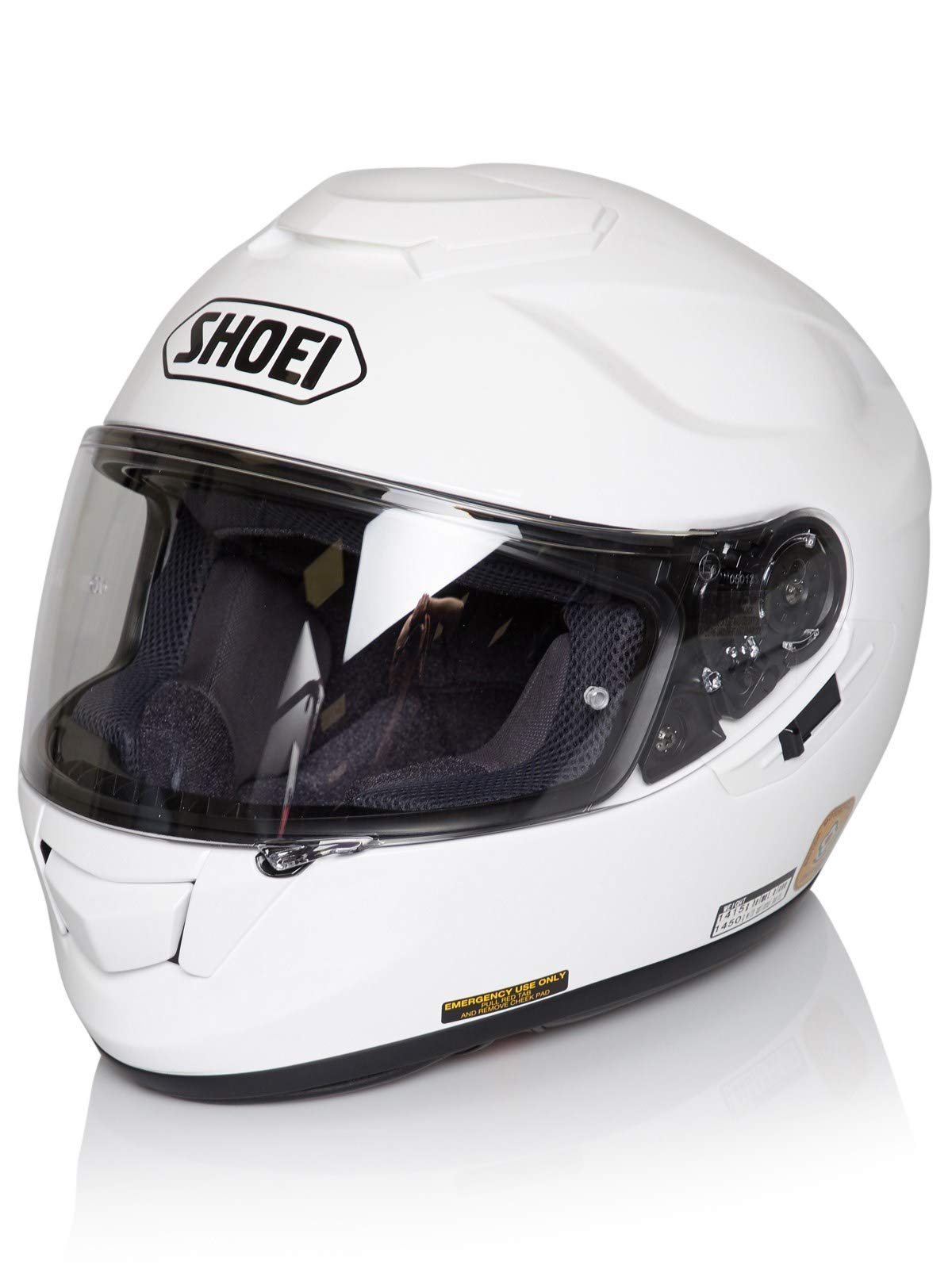 Shoei Gt Air White Motorcycle Helmet Small : Amazon.co.uk: Automotive