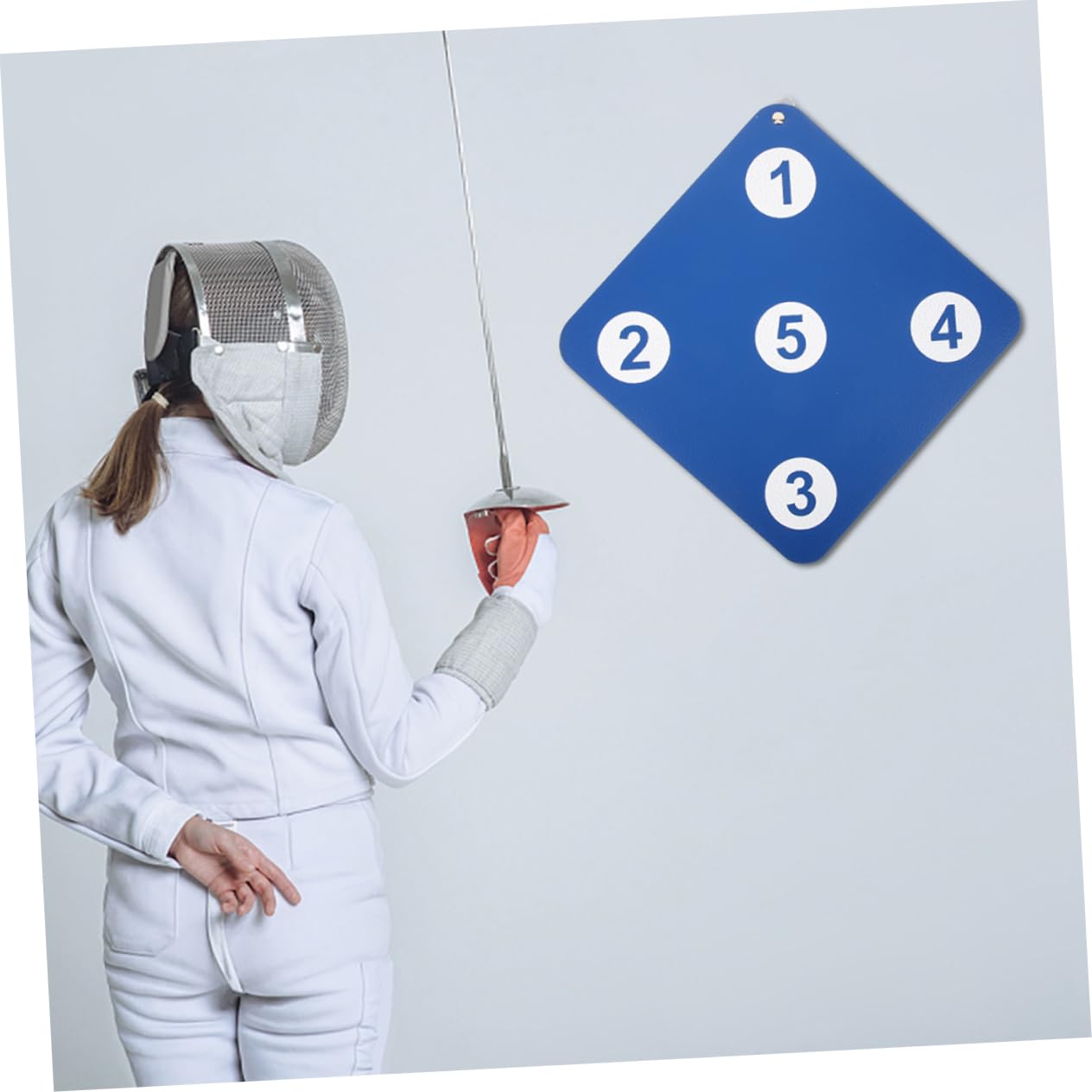 BESPORTBLE Fencing Sports Accessory 2pcs Fencing Targets Weatherproof Easy to Install for Practice