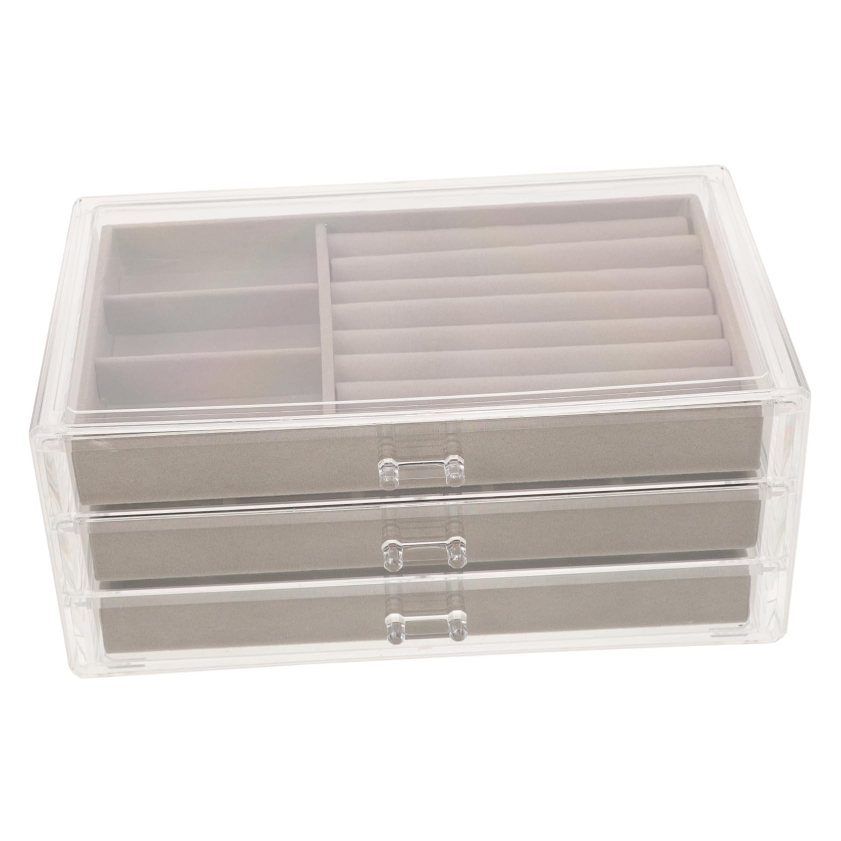 Organisateur de tiroir pour bijoux et boîte de rangement multicouche LIFKOME