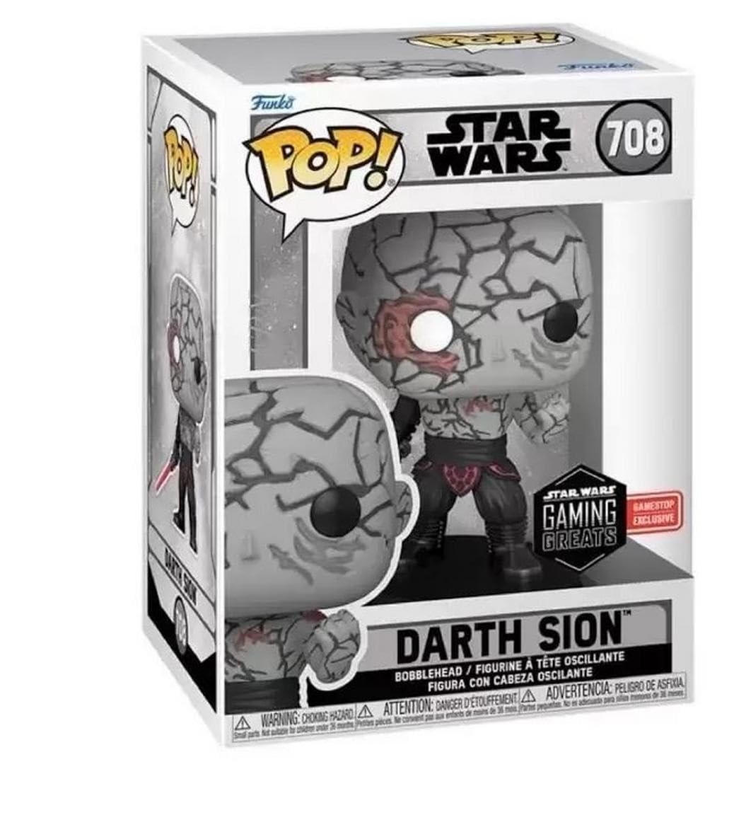 Amazon.com: Funko Star Wars Darth Sion Gaming Greats Exclusive Pop