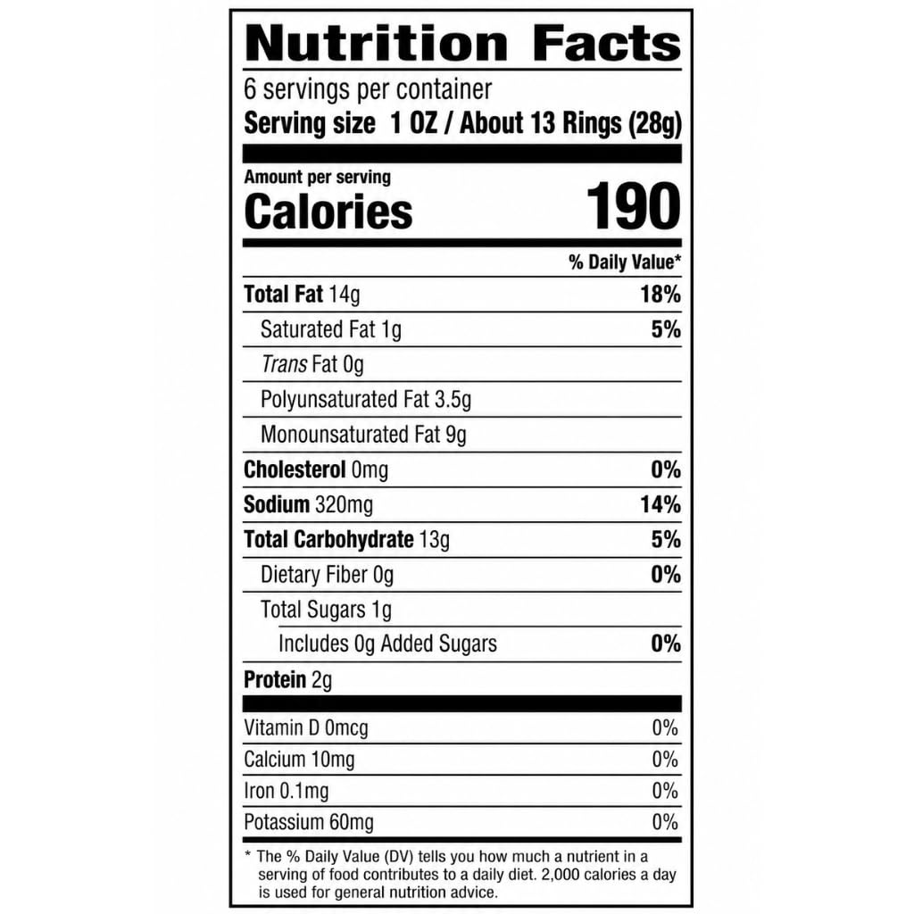 Tom's Nacho Rings | 6 Ounce, Riega Snacks 6 Ounce (Pack of 3) image 4