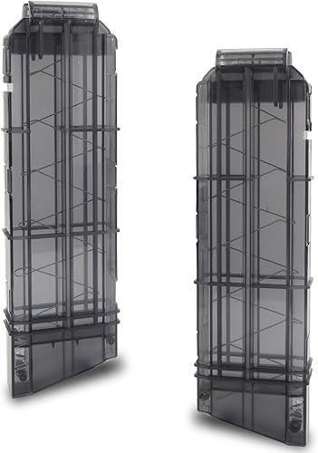 EKIND Clips de recarga rápida de 12 dardos compatibles con pistola de juguete Nerf Ultra Magazine (negro, paquete de 2)