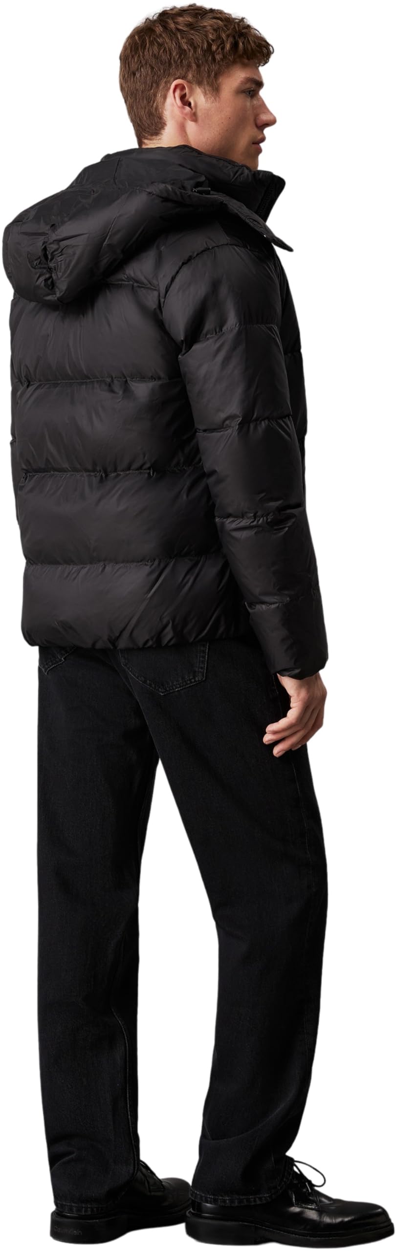 Calvin Klein Uomo Piumino Essentials Down Jacket con Cappuccio