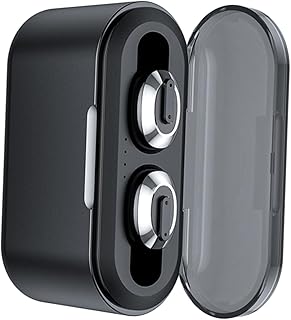 UKCOCO 1 Par Fones De Ouvido Over-Ear Fones De Ouvido Sem Fio Fones De Ouvido Invisíveis Fone De Ouvido Sem Fio Fones De Ouvido Sem Fio Fones De Ouvido Sem Fio Preto Invisível Fones De