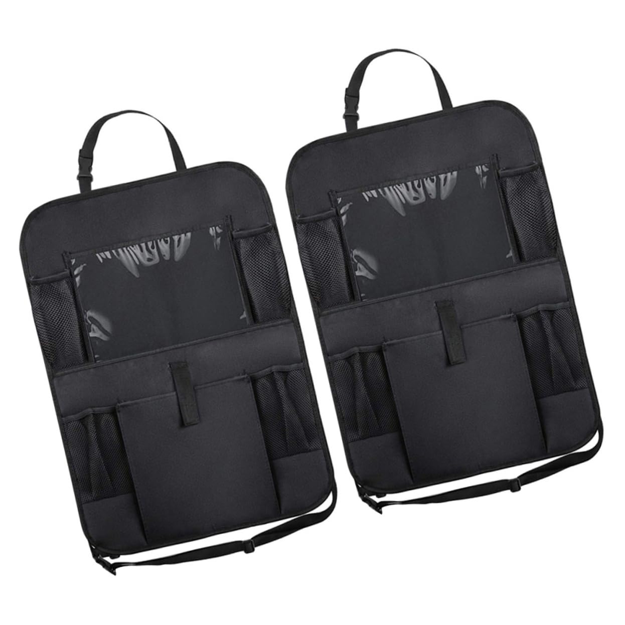 Cabilock Bolsa Organizadora para Asiento Trasero Coche, Diseño Multi Bolsillo, Resistente al Agua