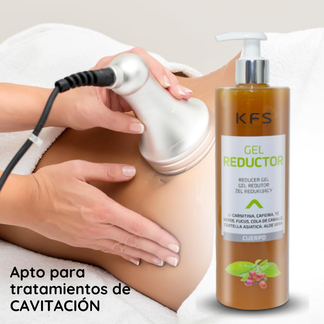 l carnitina en gel reductor GEL PARA CAVITACIÓN REDUCTOR | ANTICELULÍTICO | L-CARNITINA - 500 ML