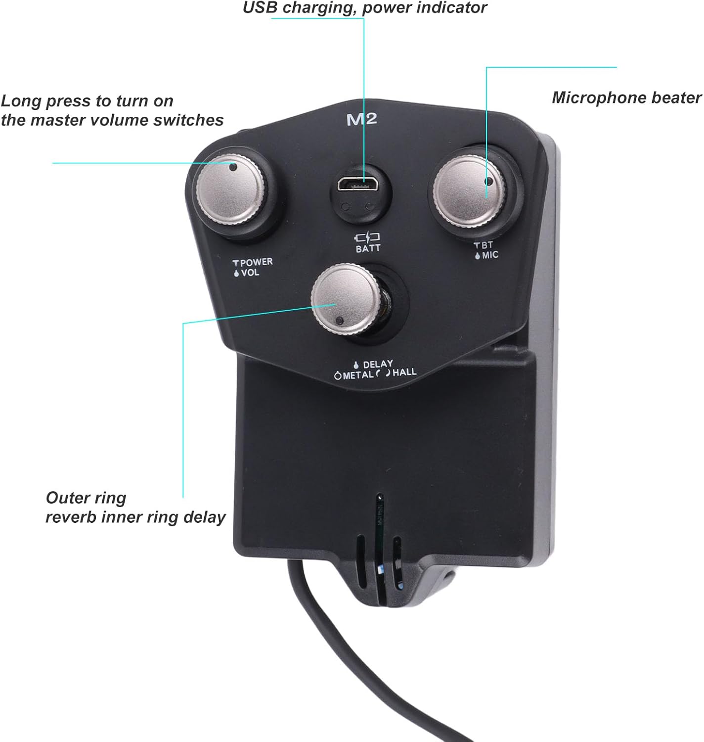 EQ Equalizer Acoustic Guitar Preamp Pickup for Excellent Sound Wide Application Pickup Equalizer Tuner with Adjustable Volume and Tone Musical Instrument
