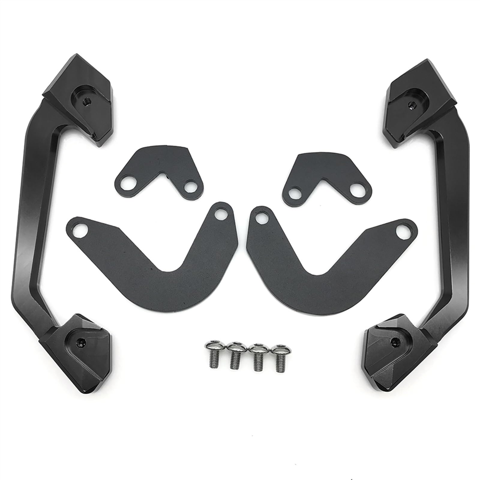 Pièce de Moto Accoudoir De Barre Poignée Siège Passager Arrière Moto pour H-Onda CB650R CBR650R CB 650 R CBR 650R 2019 2020(Nero)