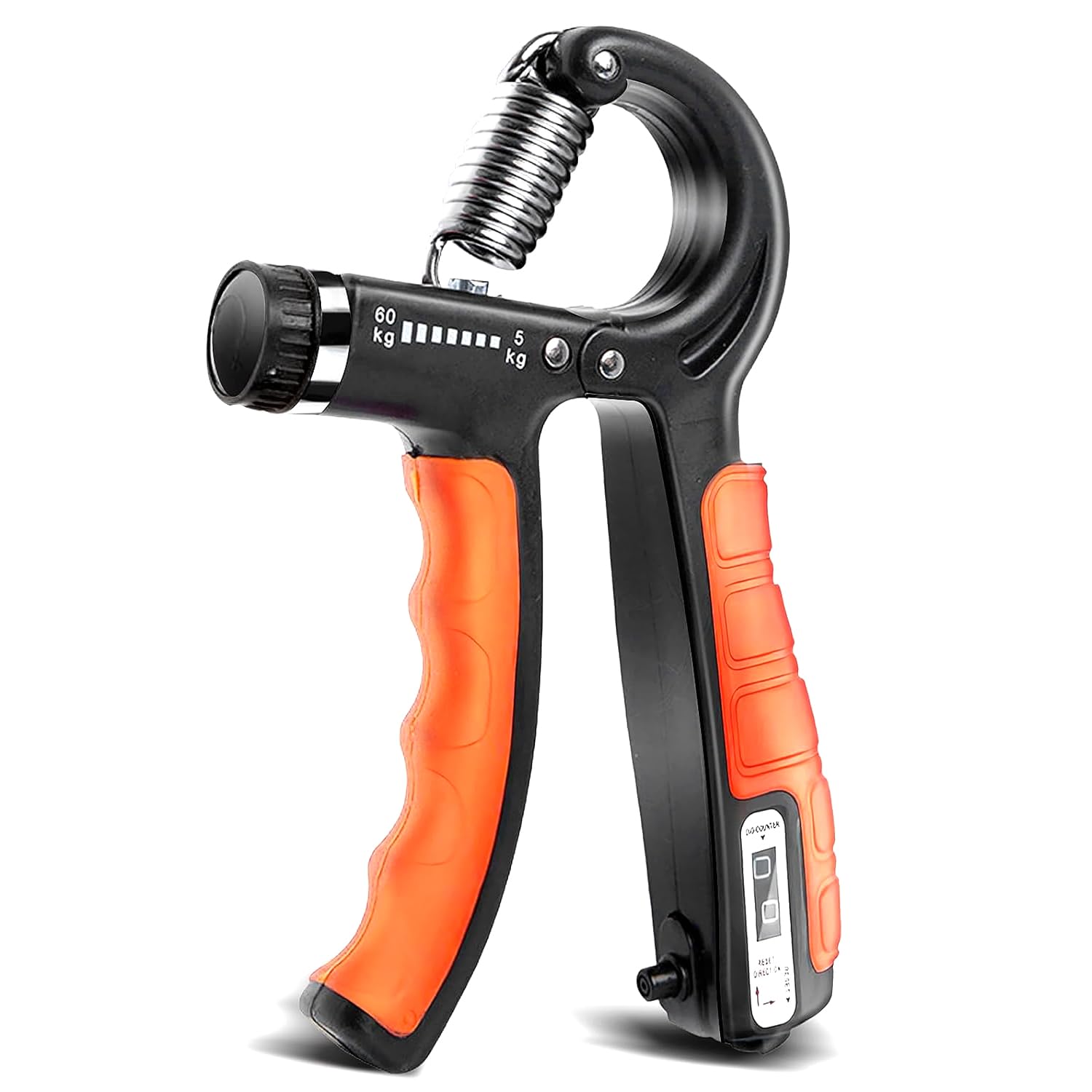 GetFit Premium Hand Grip Exerciser with Adjustable Resistance (10-40 kg) - Forearm Strengthener and Muscle Builder, Orange (Pack of 1) (B0D58GXVR8) Amazon Price History, Amazon Price Tracker