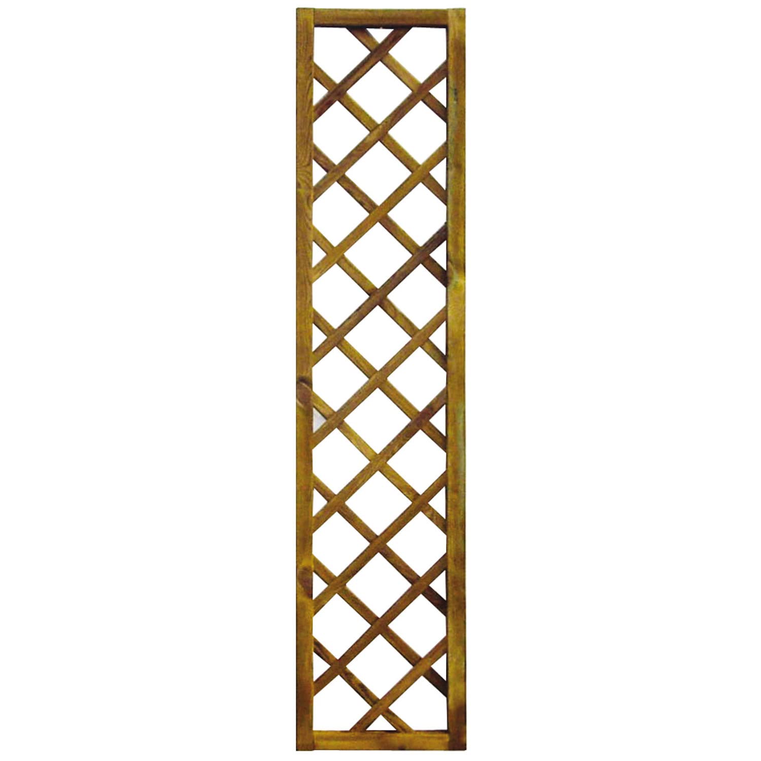 Pannello Frangivista Grigliato Legno Pino Impregnato - 40X180Cm