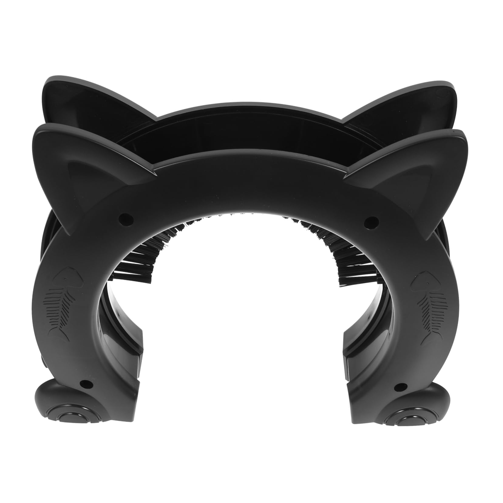 GALPADA Katzenklappe Katzen Haustiertür mit Bürstendesign ABS Katzen und Hundeklappe für Innentüren Ermöglicht und Auslass