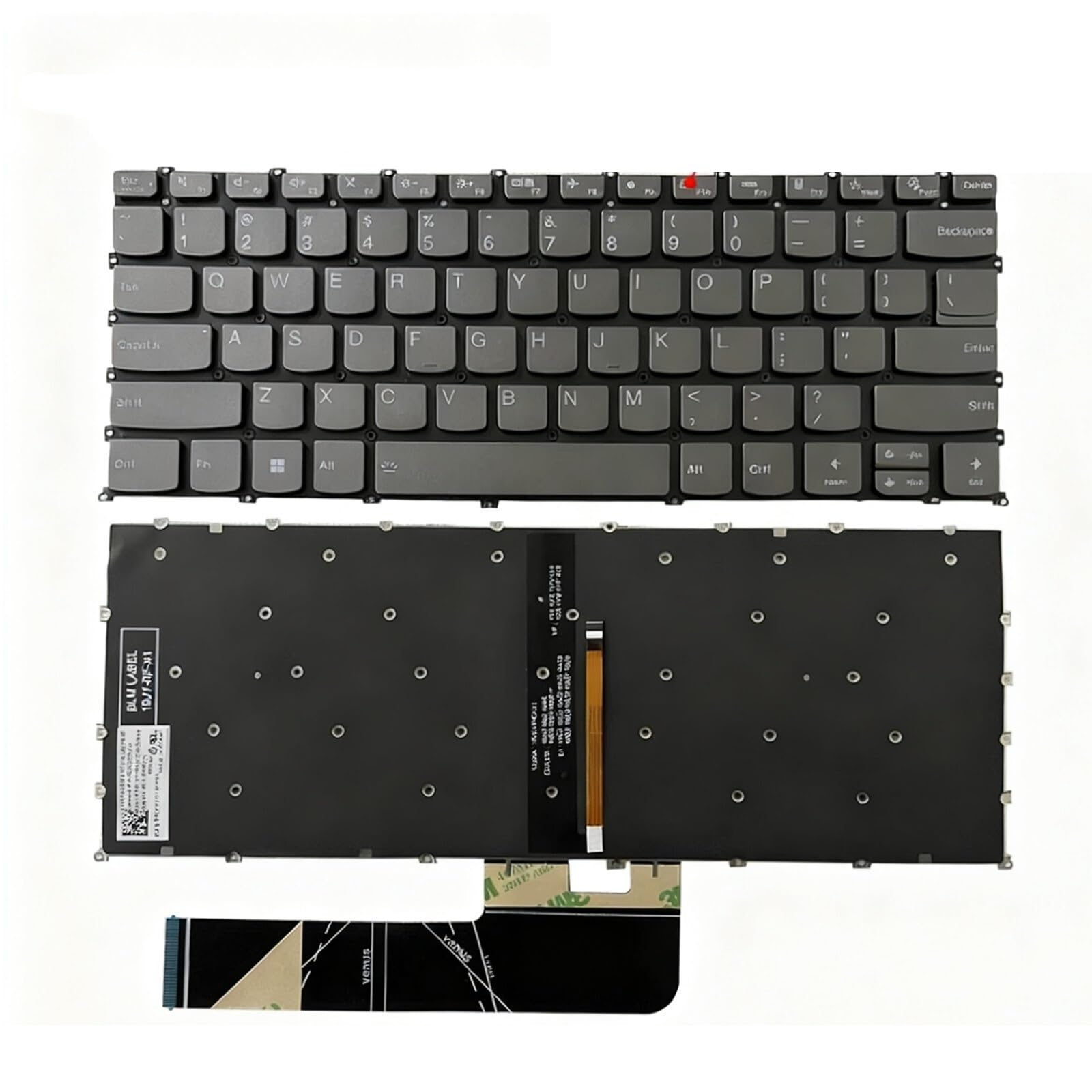 Clavier Lenovo Slim 7 14ITL05 finition soignée Grey 2 - 7