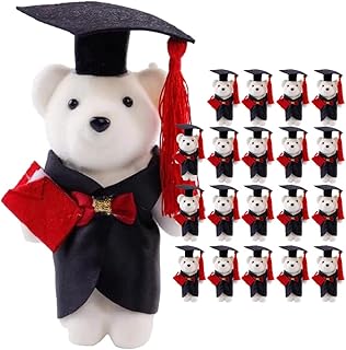 NUOBESTY Presentes De Formatura Mini Ursinho De Formatura Bicho De Pelúcia Turma De 2023 Presente De Formatura Para Bricolage Buquê De Formatura E Chaveiro Presente Bonecos De Formatura