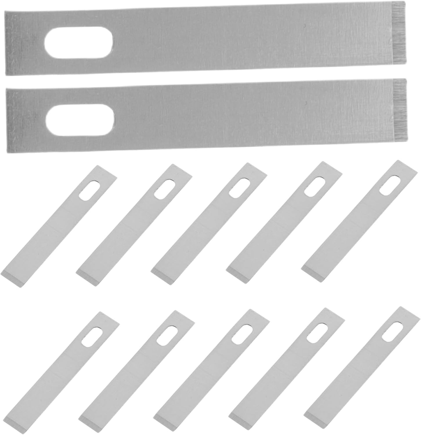DOITOOL 100pcs DIY Craft Cutter Blades Precision Cutting Tools for Scrapbooking Art Projects and Architectural Models Sharp Blades for Wood Plastic and More