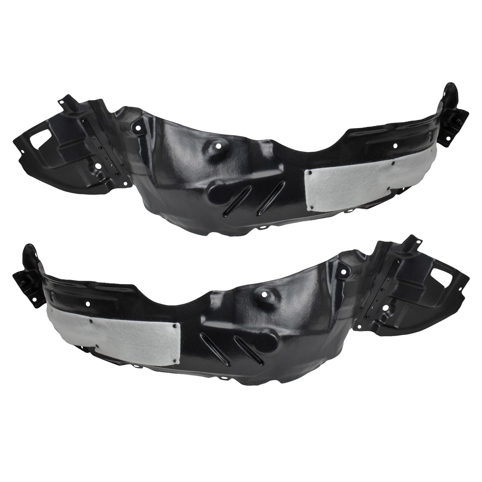 TRQ Front Inner Fender Liner Set | For 2017-2019 Toyota Corolla TO1248210 TO1249210