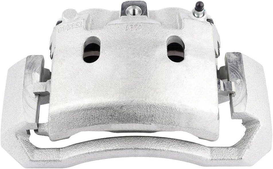 INEEDUP Front Left & Right Disc Brake Calipers Assembly with Bracket and Ceramic Pads 18-B4890 18-B4891 D1084 For Dodge Ram 1500 2006-2008 (6PCS)