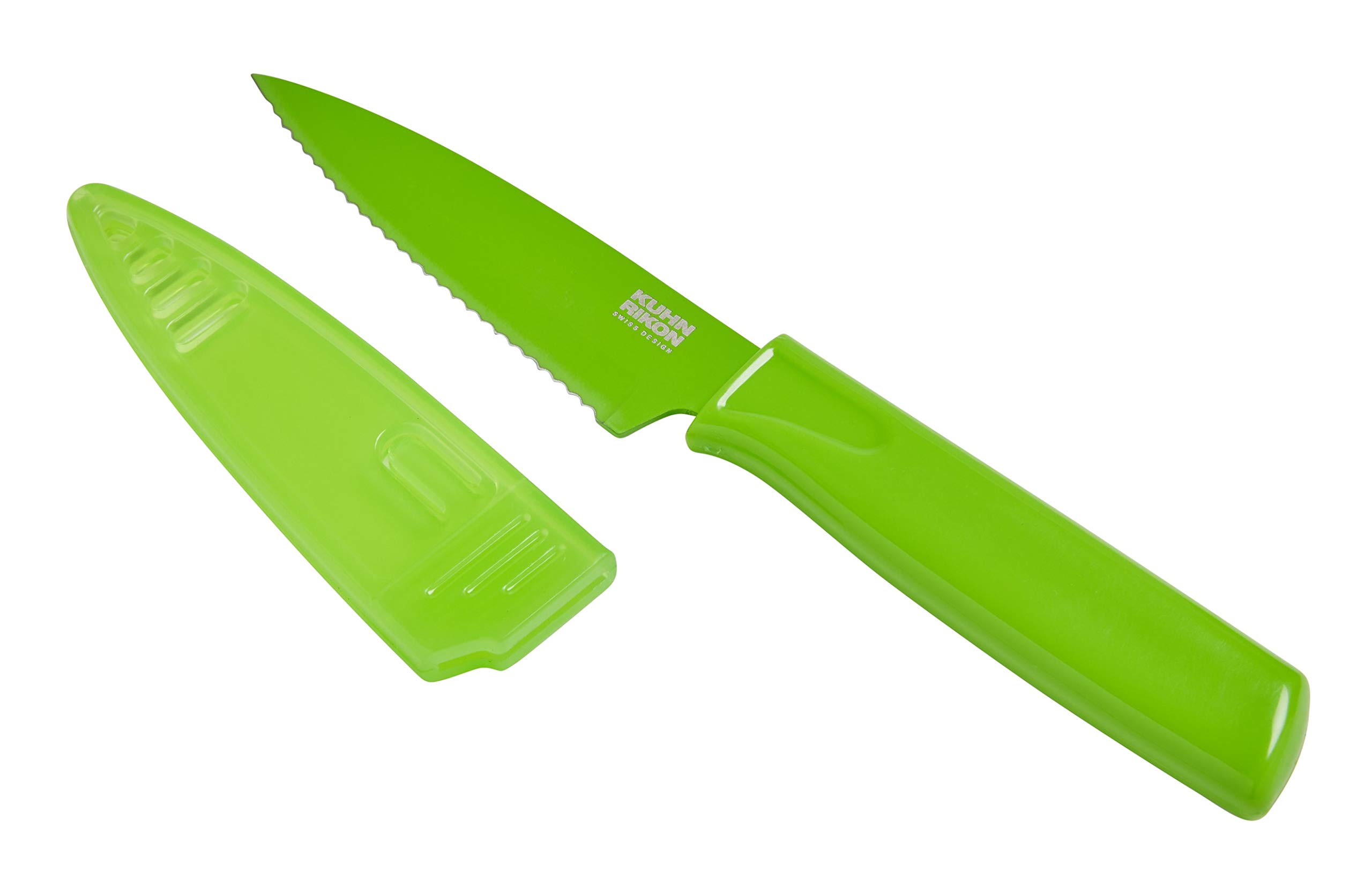 Kuhn Rikon COLORI Non-Stick Serrated Paring Knife