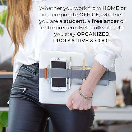 Miniatura 4 de SLIM - Organizador de tecnología portátil que se puede acoplar a un portátil y portátil  Inserto de mochila y organizador de escritorio. Oficina,