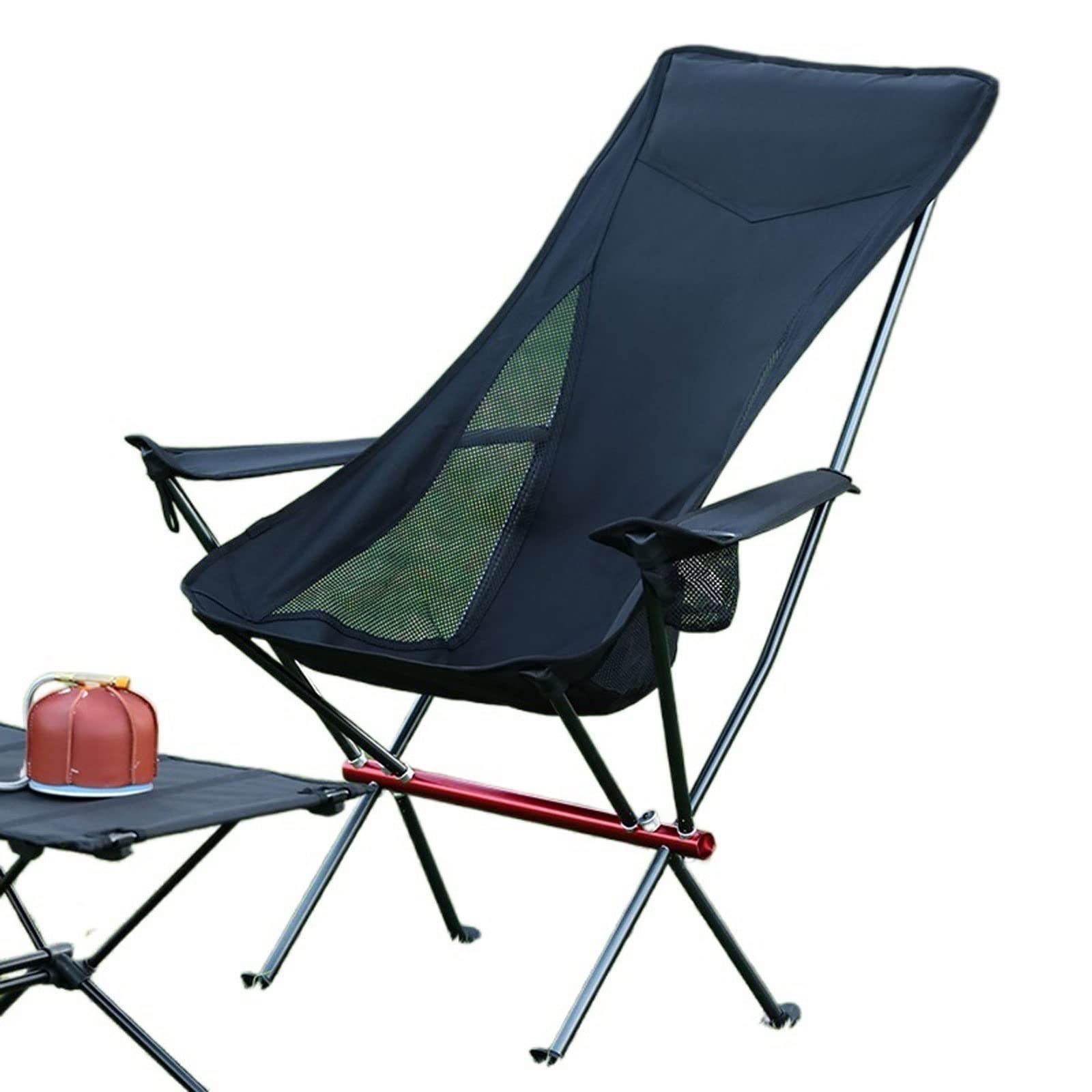 Taburete de camping Taburete de camping plegable for playa, silla de , portátil, ligero, de aluminio, for acampar, picnic, viajes al aire libre, pesca, senderismo, asiento, herramientas(Blue)