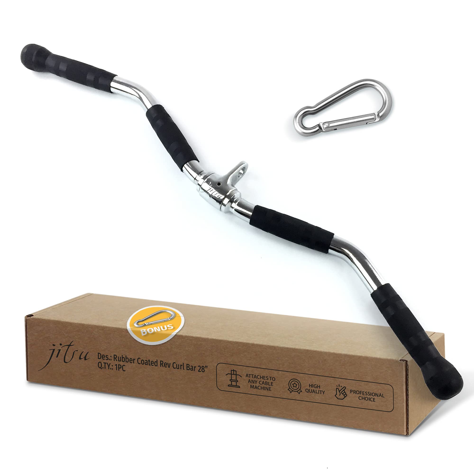 Buy LAT Pull Down Bar LAT Bar Attachment Full Rotation Home Gym