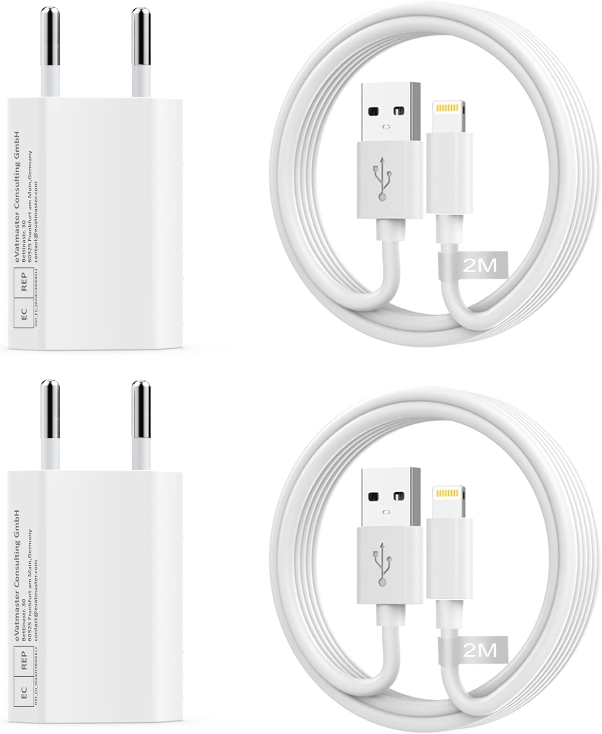 Caricatore Rapido IPhone 20W MFi - Alimentatore USB C PD 3.0 Con Cavo Lightning 2M, Per IPhone 14/13/12 - Foto 9