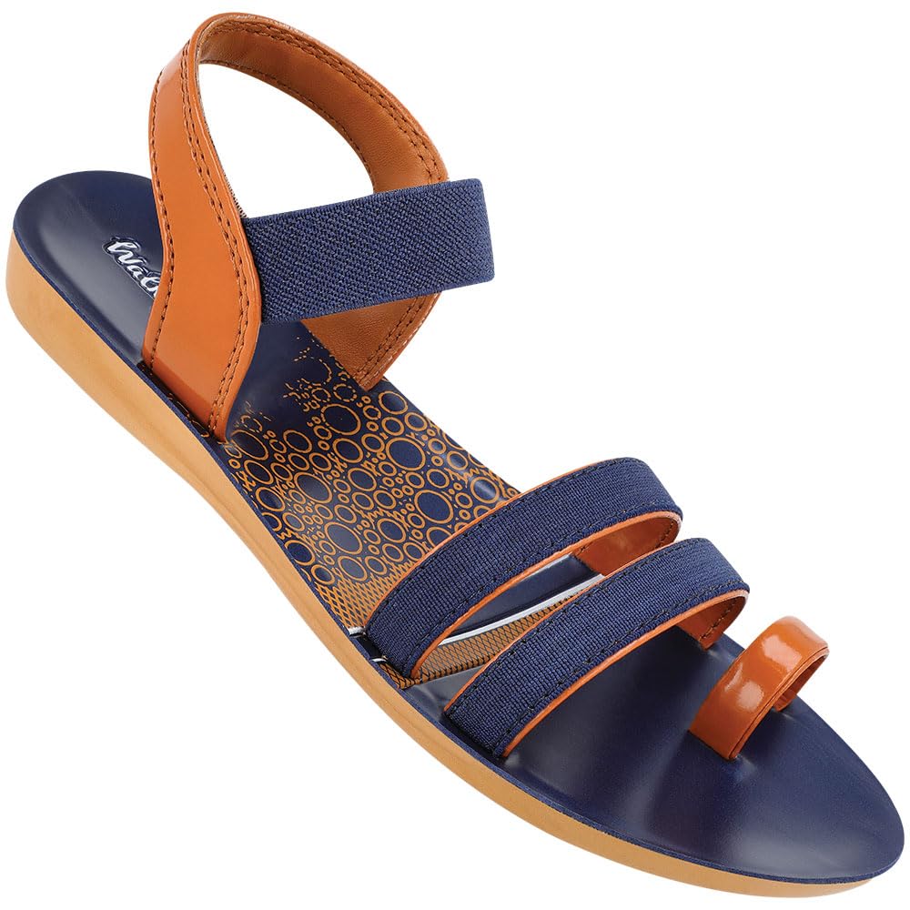 WALKAROO WL7752 Girls Casual Wear and Regular use Sandals - Blue Tan (B0CP5Q8L8M) Amazon Price History, Amazon Price Tracker