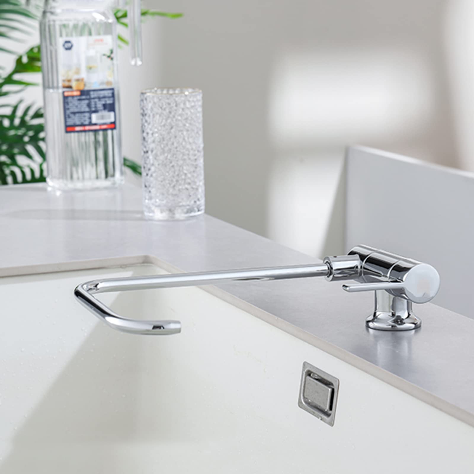 HTTGDGDH 360° Rotating Chrome Water Filter Tap For Kitchen Sinkcold Water For Reverse Osmosis Systemshighquality Kitchen Tap For Clean Drinking Water,Chrome