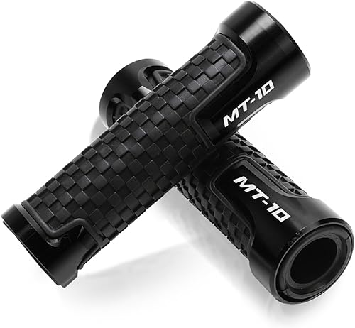 Miniatura 3 de Agarres para manillar de motocicleta de 78 pulgadas, 0.866 in, agarre de manillar de carreras para Yamaha MT10 MT-10 MT03 MT25 FZ10 MT01 MT-07 2018