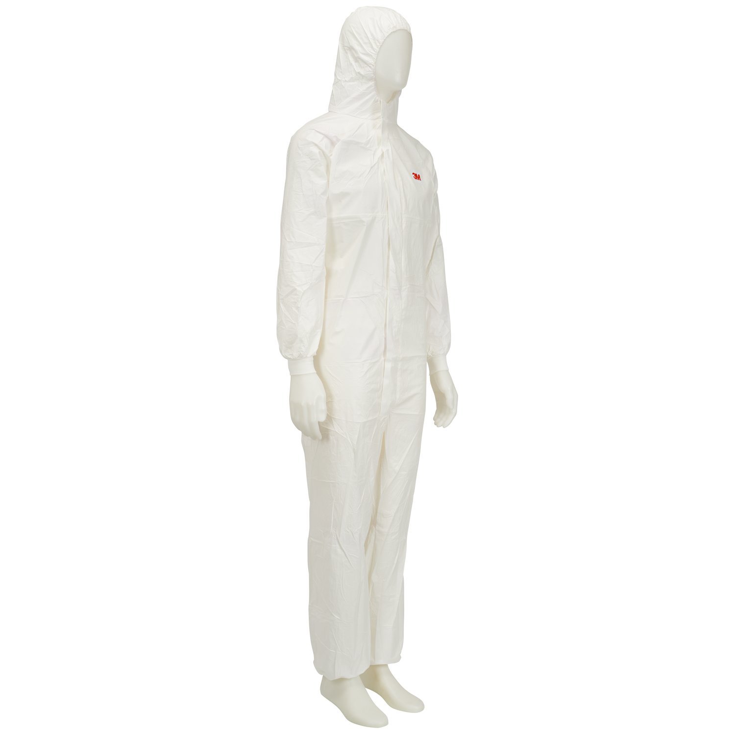 3M 45452XL Schutzanzug, Typ 5/6, Größe 2XL, Weiß, 4er Packung