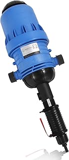 NEWTRY 0.4% -4% Water Powered Flow Dosing Pump Hydraulic Chemical Fertilizer Injector Proportioning Dispenser Liquid Diluent Doser Proportioner for Drip Irrigation Mixer Hose Livestock Farm (0.4% -4%)