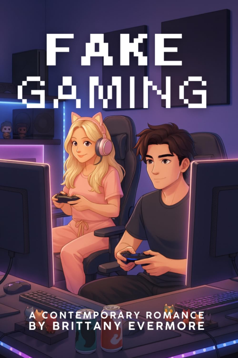 Fake Gaming: A Gamer Rom-Com: Fake Dating, Real Feelings