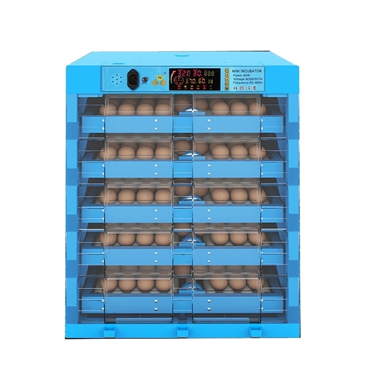 Incubatrice per Uova Girauova Automatico Controllo della Temperatura 320 Incubatrice per Uova Automatica Digitale con Rotazione Automatica Incubatrice per Casa E Laborato