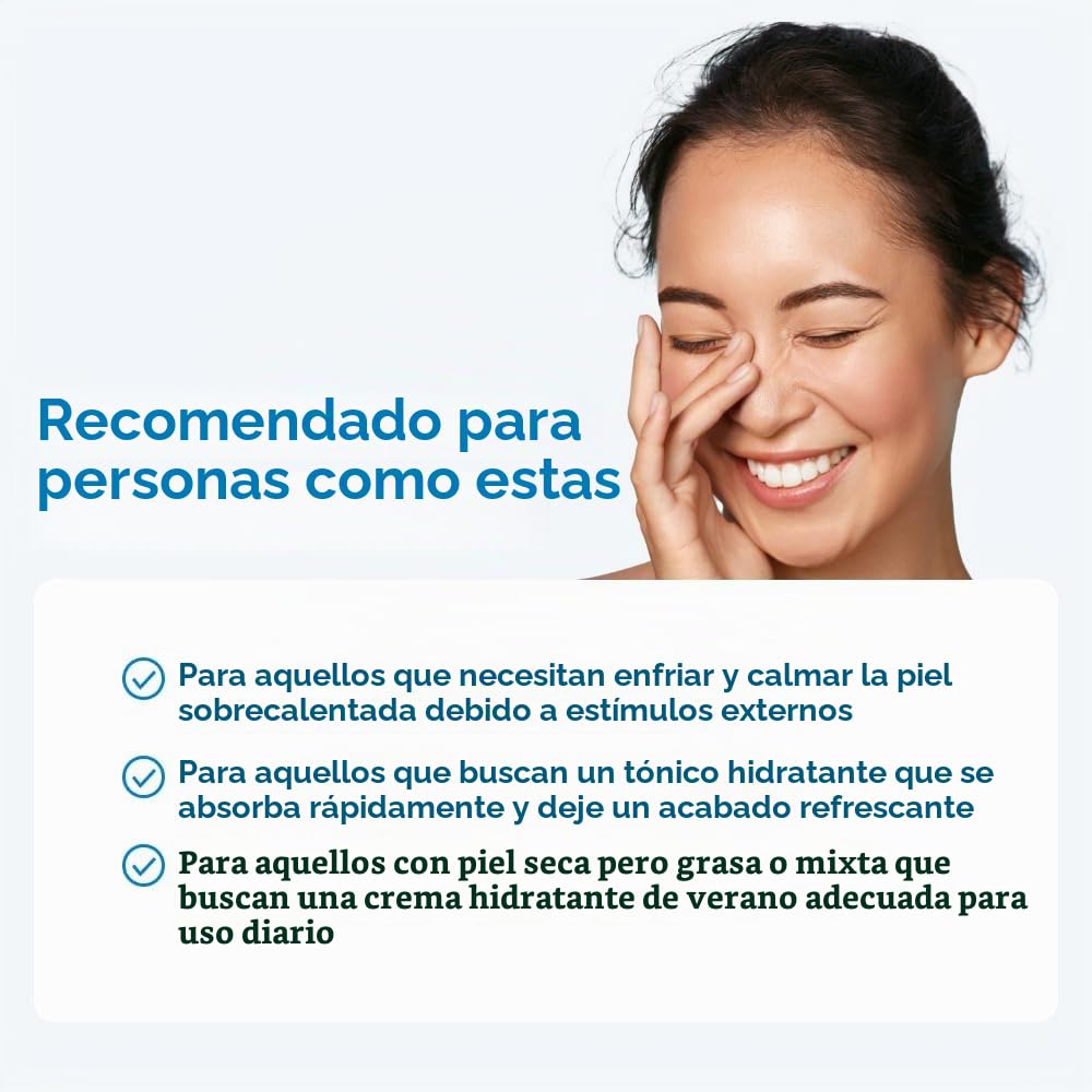 Real Barrier Aqua Soothing Gel Cream, ligera, de rápida absorción, fórmula refrescante de crema-gel que contiene 5 formas diferentes de ácidos hialurónicos, 1.7 onzas líquidas