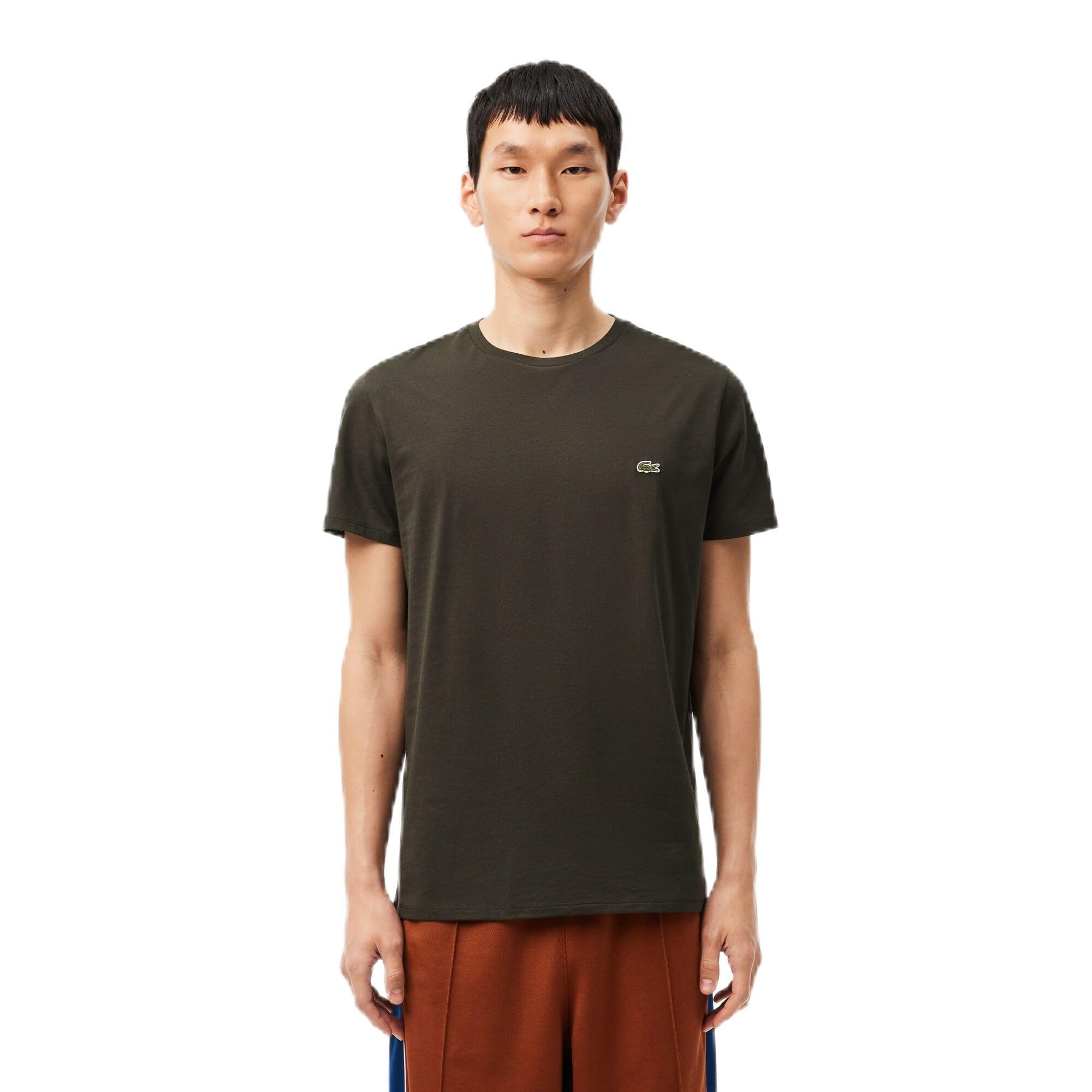 Lacoste Men's Crew Neck Short Sleeve Regular Fit Classic T-Shirt