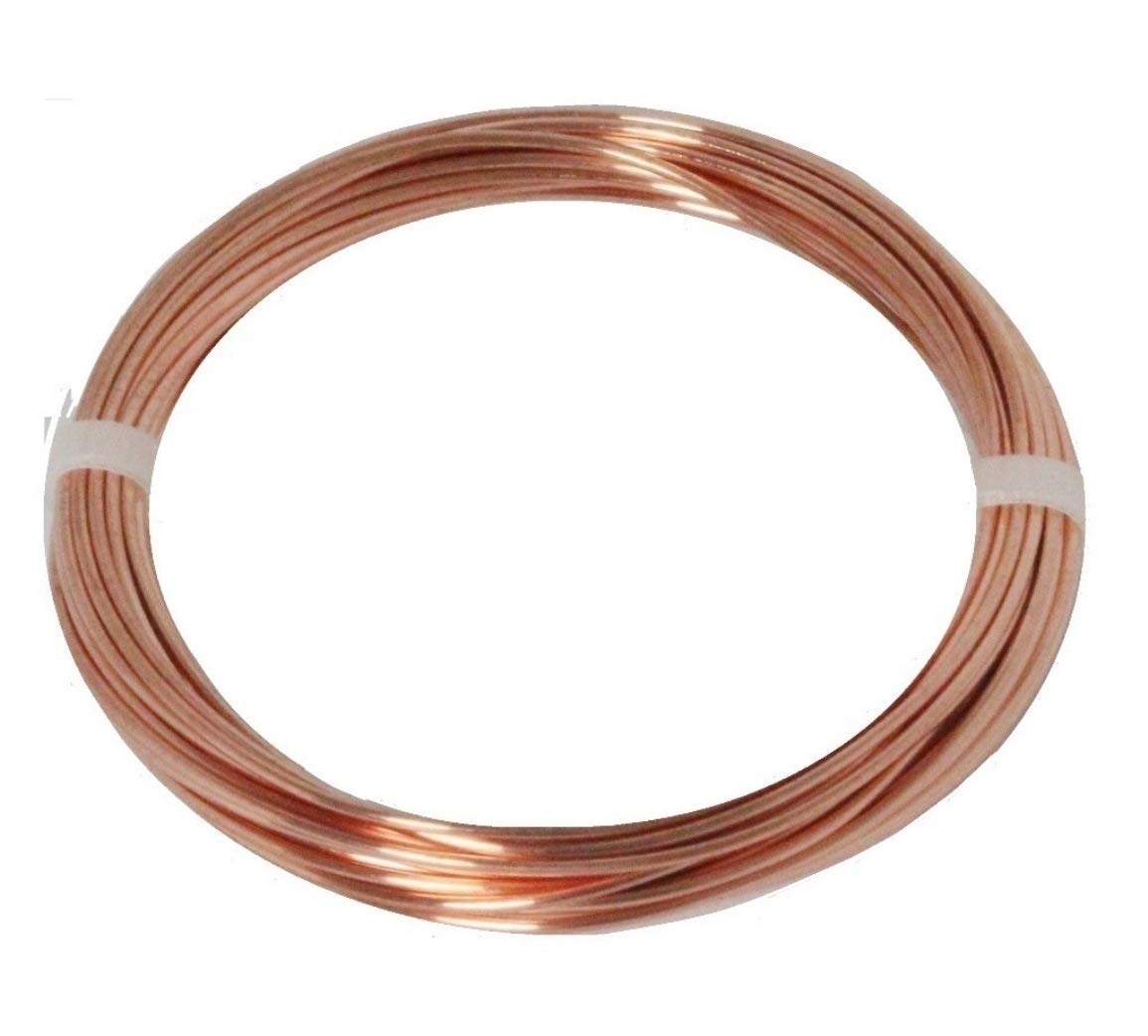 12 GA Copper Round Wire 25 Ft.(Dead Soft)