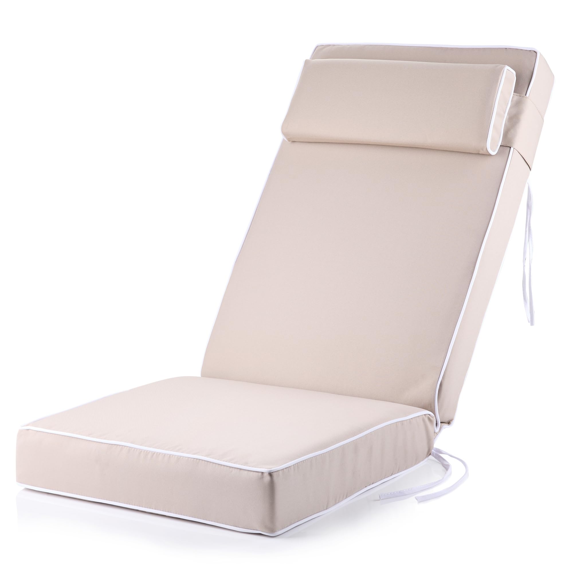 Alfresia Recliner Chair Cushions, Luxury Replacement Seat and Back Cushions for Recliner Chairs, Compatible Recliner Garden Chair (Cushions Only)