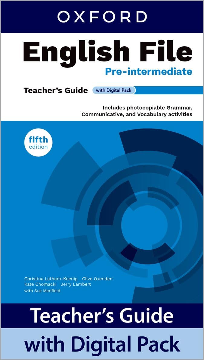 English file 5th edition pre-intermediate; teacher's guide with