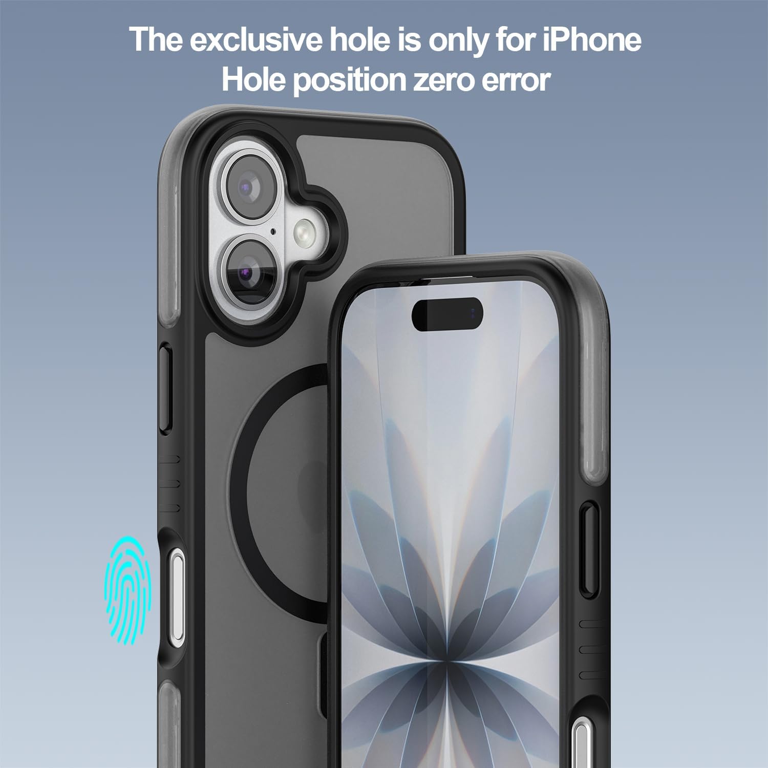PULOKA for iPhone 17, Heavy Duty Shockproof Protection,Compatible with MagSafe Accessories,Drop Proof 17 Cover (Black)
