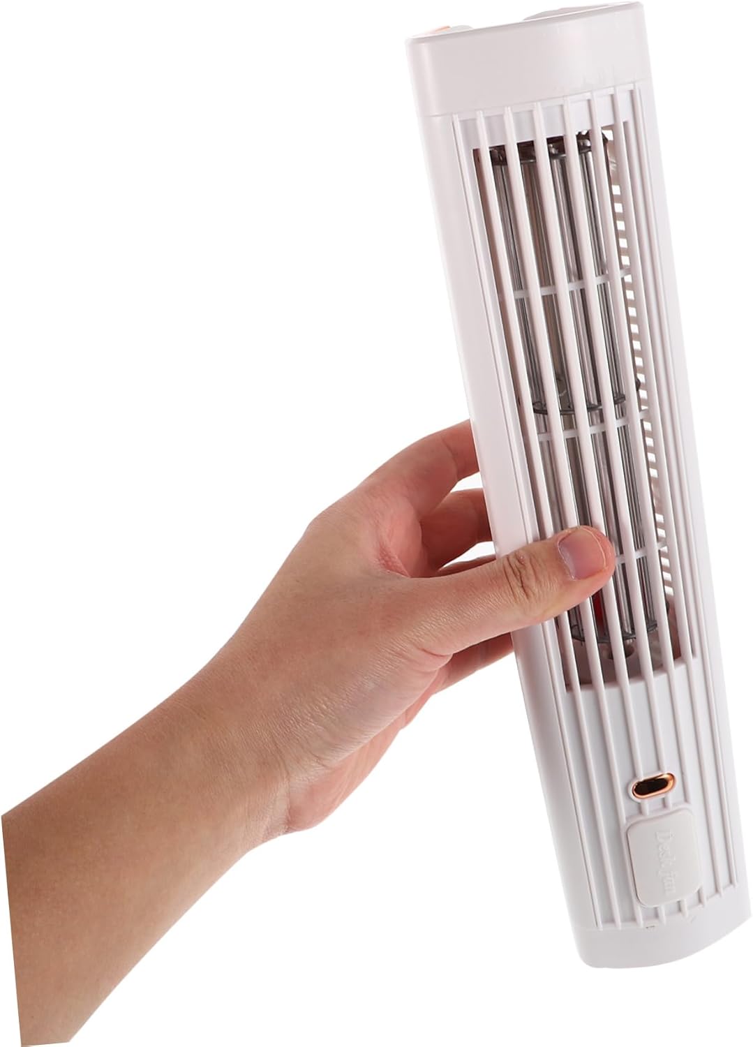 Ciieeo Usb Portable Bladeless Fan Speeds for Office and Home Use Multi-function Desktop Air Circulator for Quick Cooling Bedrooms and Travel