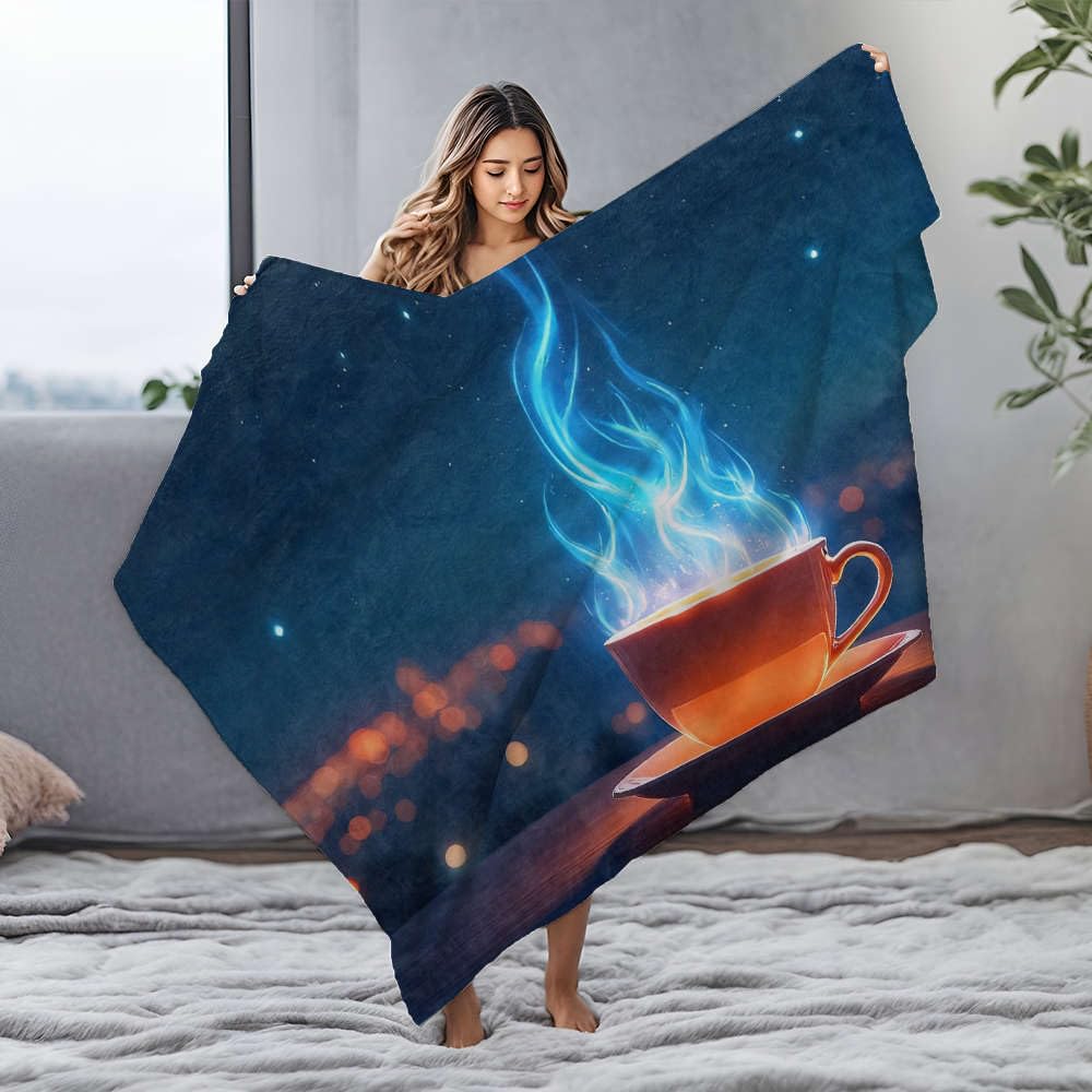 Couverture chauffante en flanelle cadeau idéal pour canapé-lit