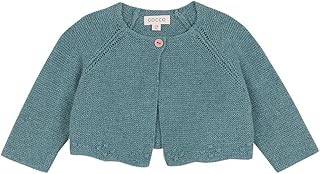 Chaqueta de Punto Bobo Cinturilla Detall Suéter cárdigan Unisex bebé
