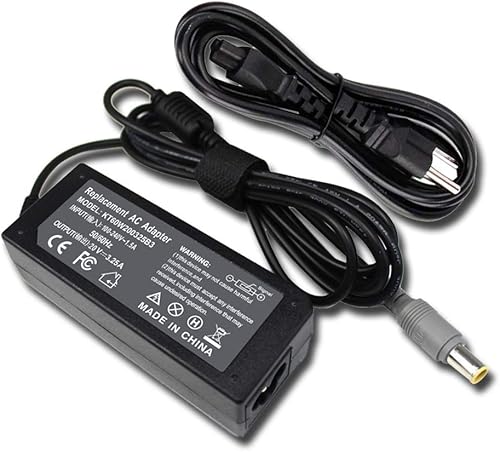 Adaptador de 20V 3.25A 65W para Lenovo Thinkpad T400 T410 T420 T420S T430 T430s T430u T500 T510 T520 X120e X130e X131e X140e X200 X201 X220 Cargador