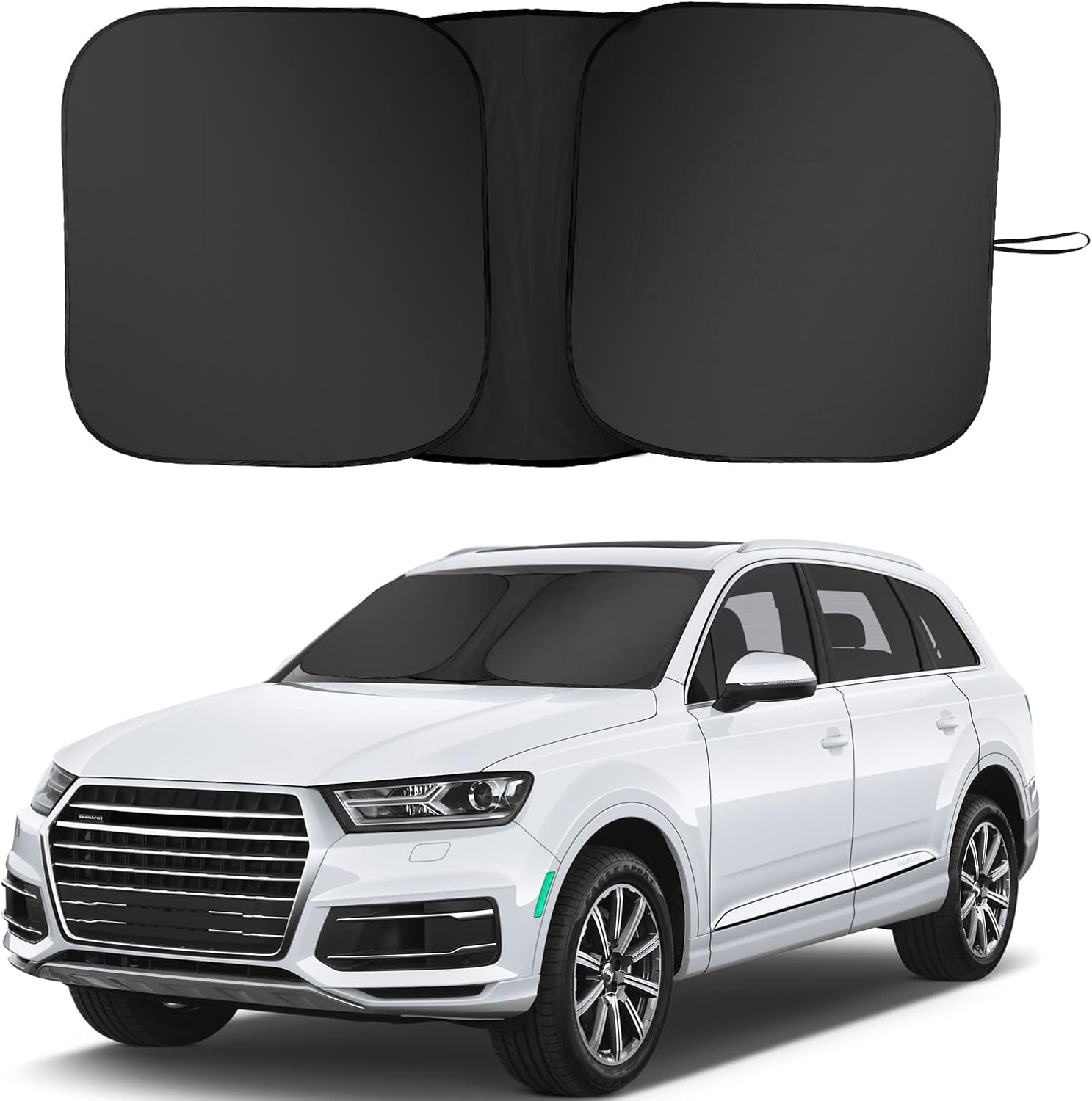 Universal Sun Visor for Car Windshield,Windshield Shade,Uv Protection Sun Visor for